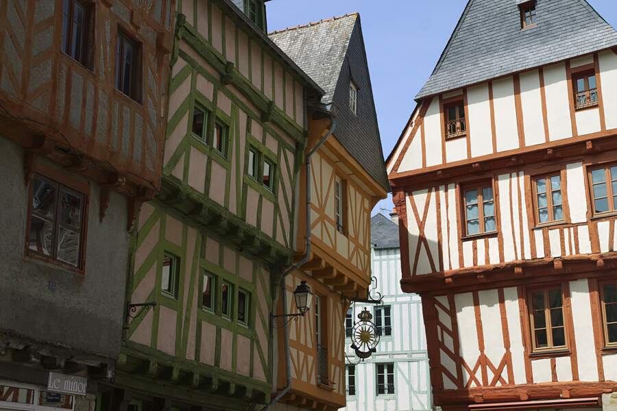 Vue générale de Vannes